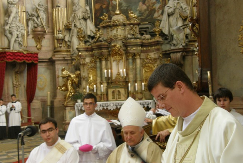 V  chráme sv. Jána Krstiteľa sa uskutočnila opátska benedikcia