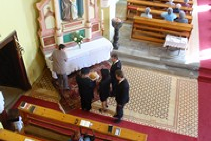 Vysvätenie sochy sv. Floriána