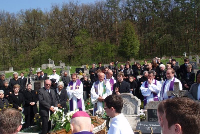 Pohreb dp. Ladislava Frankoviča , OPraem.