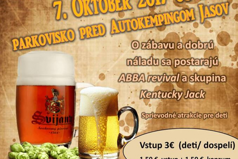 Pozvánka na BeerFest v Jasove a sv. umšu