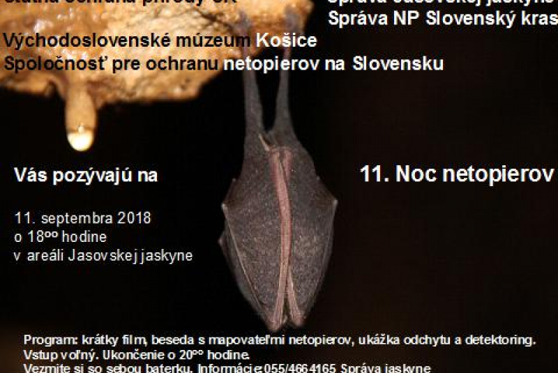 Noc netopierov 2018-Pozvánka