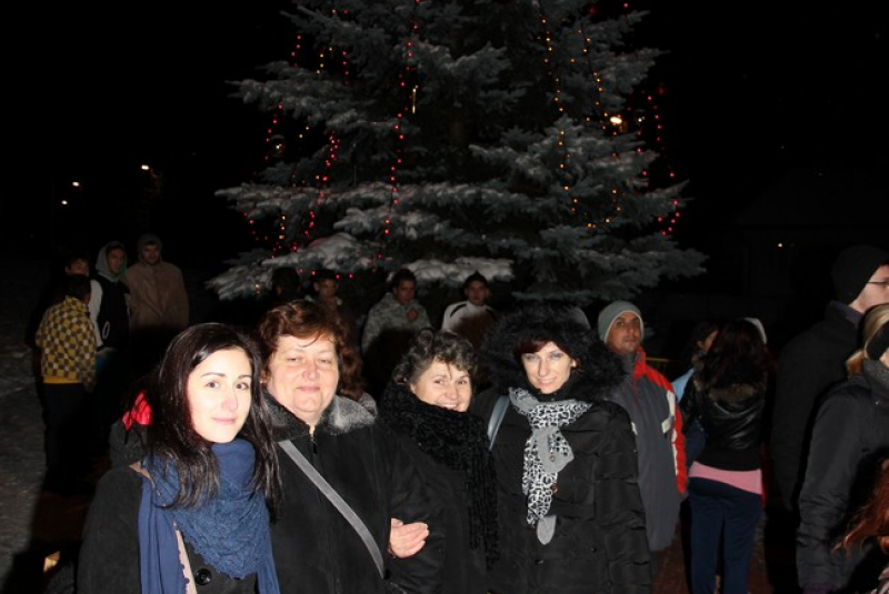 Jasovský vianočný stromček 2012